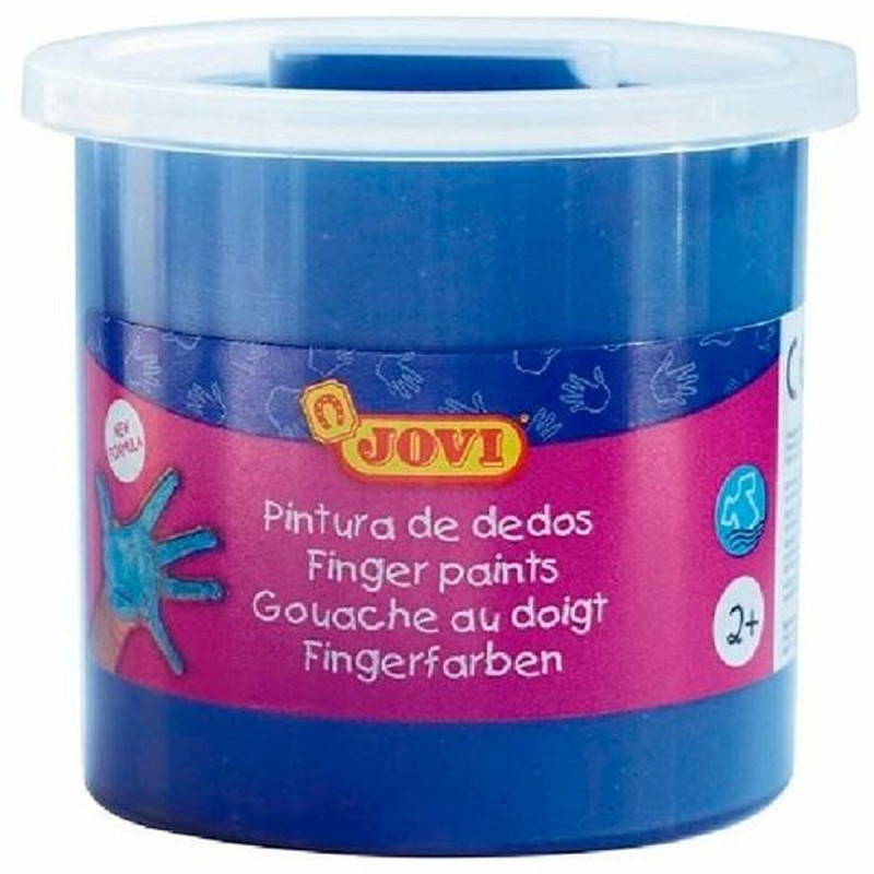 Finger Paint Jovi Case 5 Pieces Blue 125 ml