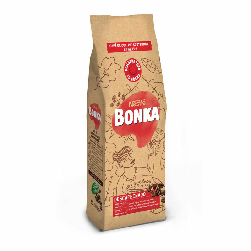 Coffee beans Bonka DESCAFEINADO 500g