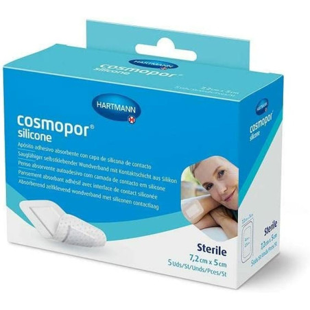 Sterilized Dressings Hartmann Cosmopor 7,2 x 5 cm Silicone 5 Units