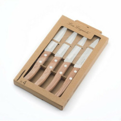 Knife Set Amefa 497511NT01PK4 Brown Metal 4 Pieces 21,5 cm (4 Units)