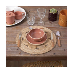 Table Mat Secret de Gourmet Brown Jute (Ø 38 cm)