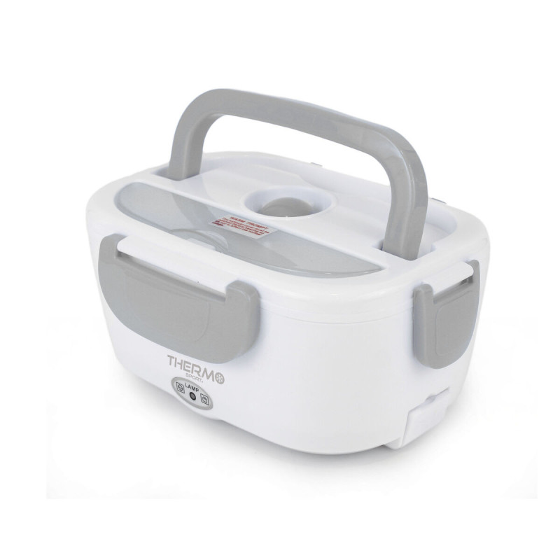 Electric Lunch Box Quttin 88459 1,05 L Grey 23 x 17 x 10 cm