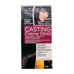 Dye No Ammonia Casting Creme Gloss L'Oreal Make Up Casting Creme Gloss Ebony Black 180 ml