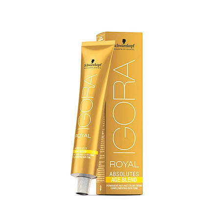 Permanent Dye Igora Royal Absolutes Schwarzkopf 7-560 Age Blend (60 ml)