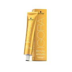 Permanent Dye Igora Royal Absolutes Schwarzkopf 6-50 (60 ml)