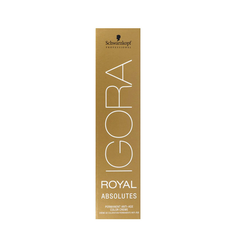 Permanent Anti-Ageing Dye Igora Royal Absolutes Schwarzkopf 7-460 (60 ml)