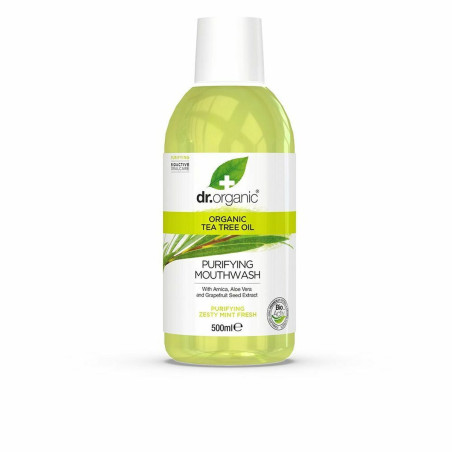 Mouthwash Tea Tree Dr.Organic Bioactive Organic Tea tree oil 500 ml