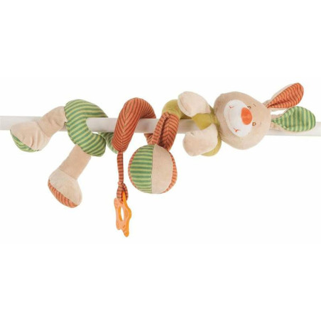 Fluffy toy Spiral Rabbit Dog Multicolour