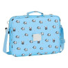 School Satchel Moos Panda Light Blue (38 x 28 x 6 cm)