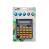 Calculator Liderpapel XF18 Grey Plastic