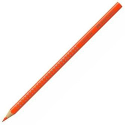 Colouring pencils Faber-Castell Colour Grip Dark Orange (12 Units)