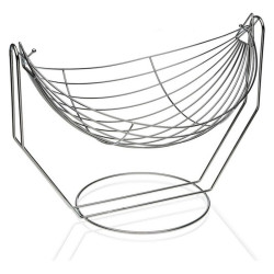 Fruit Bowl Versa 10035330 Metal Steel (29 x 41 x 31,5 cm)