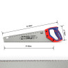 Hand saw Workpro 16" 40 cm