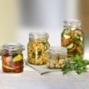 Food Preservation Container Bormioli Rocco Fido Transparent Glass (500 ml) (6 Units)