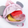 Child bag Minnie Mouse Grey (9 x 20 x 25 cm)