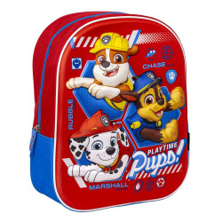 3D Child bag The Paw Patrol Red 25 x 31 x 10 cm