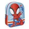 3D Child bag Spidey Blue Red 25 x 31 x 1 cm