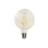 LED lamp DKD Home Decor Amber 4 W E27 450 lm 9,5 x 9,5 x 14 cm