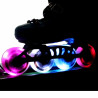 Wheels Spotlight LED KRF 72 MM Pink