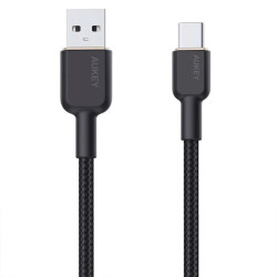 USB-C Cable to USB Aukey CB-NAC1 Black 1 m