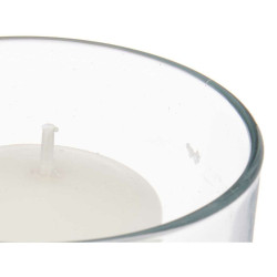 Scented Candle 10 x 10 x 10 cm (6 Units) Glass Cotton