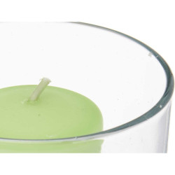 Scented Candle 10 x 10 x 10 cm (6 Units) Glass Jasmine