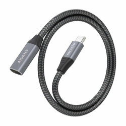 USB Extension Cable Aisens A107-0636 Grey 2 m (1 Unit)