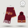 Hat and Scarf Harry Potter Red