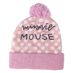 Hat & Gloves Minnie Mouse 2 Pieces Light Pink