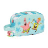 Thermal Lunchbox Spongebob Stay positive Blue White (21.5 x 12 x 6.5 cm)