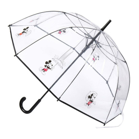 Umbrella Mickey Mouse Transparent Black PoE