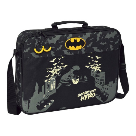 School Satchel Batman Hero Black (38 x 28 x 6 cm)