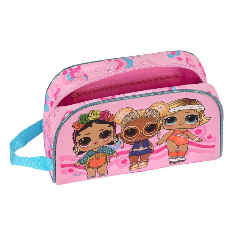 School Toilet Bag LOL Surprise! Glow girl Pink 26 x 16 x 9 cm