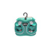 Dog Harness Gloria Trek Star 27-28 cm 31-34,6 cm Turquoise XS