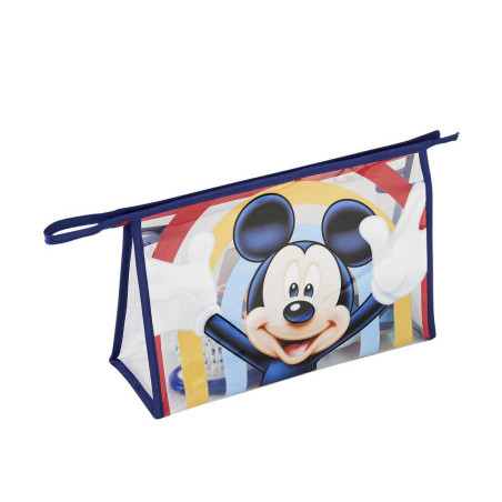 Child's Toiletries Travel Set Mickey Mouse Blue (23 x 16 x 7 cm) (4 pcs)