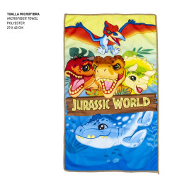 Child's Toiletries Travel Set Jurassic Park 4 Pieces Orange