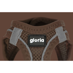 Dog Harness Gloria 31-34,6 cm Brown XS 27-28 cm