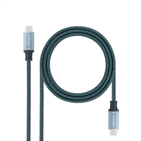 USB-C Cable NANOCABLE 10.01.4101-COMB Green 1 m (1 Unit)