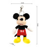 Cuddly Toy Keyring Mickey Mouse Red