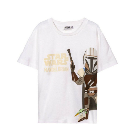 Short Sleeve T-Shirt The Mandalorian Brown