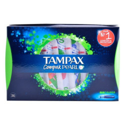 Super Tampons Pearl Compak Tampax 8067056 (36 uds) 36 Units