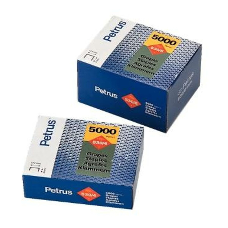 Staples Petrus 5000 Pieces 530/6 6 mm