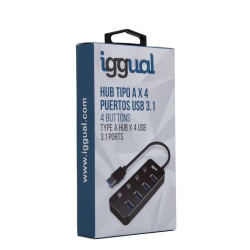 USB Hub iggual IGG318478