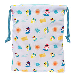 Lunchbox Baby Shark Surfing 20 x 25 x 1 cm Sack Blue White