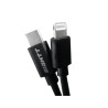 Lightning Cable Eightt ECT-6B Black 1 m