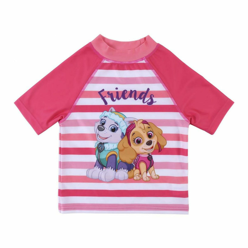 Bathing T-shirt The Paw Patrol Pink