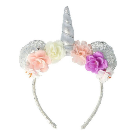 Headband Inca Sequins Decorative Flowers Unicorn