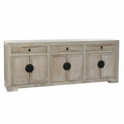 Sideboard DKD Home Decor Metal Wood (220 x 45 x 86 cm)