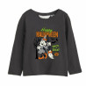 Children’s Long Sleeve T-shirt Minnie Mouse Halloween Dark grey