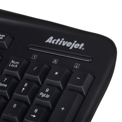 Keyboard Activejet K-3113 Black QWERTY